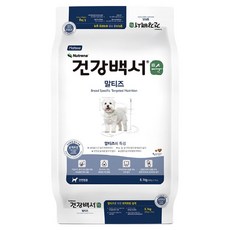 뉴트리나건강백서 강아지 순 기능성사료, 말티즈, 5.1kg, 1개