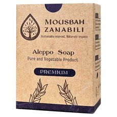 MOUSBAH ZANABILI 薩納貝莉 16%月桂完美呵護阿勒坡古皂, 190g, 1個