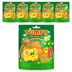 TEMPY 大象芒果果凍, 80g, 6個