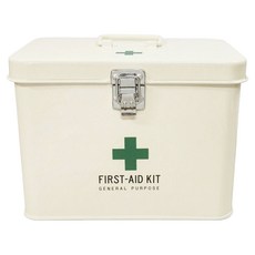 PALMART 醫療急救箱 IV160007, 象牙白, 1個