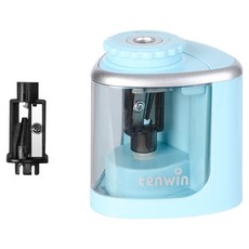 tenwin 天文 自動削鉛筆機, 藍色, 1個