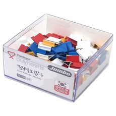 buyhearts Jumbo彩色推夾補充夾 40入 隨機出貨