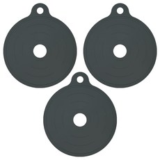 소노리떼 웨이브 인덕션 보호매트 대형 22cm, 차콜, 3개