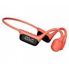 DTAudio S10 Bluetooth 5.4 耳掛式 骨傳導無線耳機 IPX8防水 32GB Storage 藍芽/MP3雙模式 7-8H Playtime 紅色 DTA-S10-RED