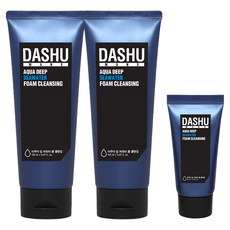 DASHU 男士深層海水泡沫潔面乳 150ml x 2入 + 30ml 套組