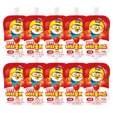 뽀로로 비타플러스 음료 사과, 10개, 100ml