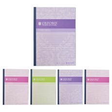OXFORD 노트 일본식 펴노트 B5 30p, 랜덤발송, 5개