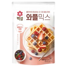 백설 와플믹스, 1개, 500g