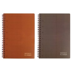 OXFORD 노트 PP 주간플래너 A5 80p, 랜덤발송, 2개 랜덤발송, 2개