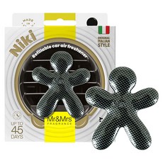 Mr&Mrs FRAGRANCE Niki The Black 車用芳香劑, 1個, 托斯卡尼葡萄