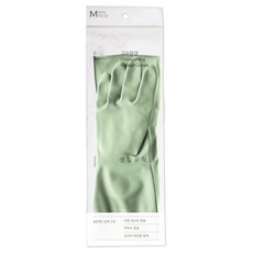 생활공작소 고무장갑 일반형 양손 세트, 민트그린, 중(M), 1세트