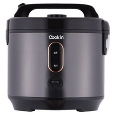 KITCHEN FLOWER Cookin 電子保溫電鍋 10人份, 黑色, KCJ-GB1300CP