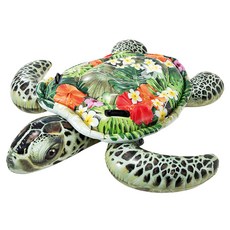 INTEX 寫實大海龜座騎 57555, 綠色, 1個