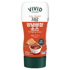 비비드키친 저당 양념쌈장 소스, 330g, 1개