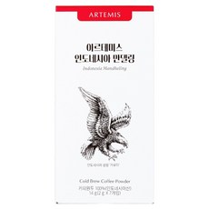 1kg COFFEE Artemis 印尼曼特寧冷萃冷凍乾燥咖啡粉, 2g, 1個, 7入