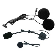 DTAudio 安全帽耳機麥克風組, 黑色, Y80ASY-01