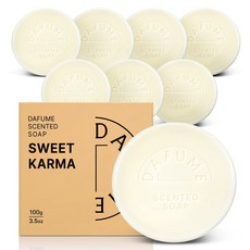다퓸 바이 코코도르 시그니처 센티드 비누 스윗카마, 100g, 8개