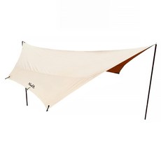 Nuit 努特 長老系列 帝寶 科技棉蝶式六角天幕帳 NTGC56 600 x 560cm, 棕色, 4人