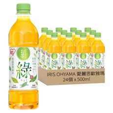 IRIS OHYAMA 愛麗思歐雅瑪 IRIS綠綠茶, 24個, 500ml