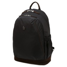 HAZZYS ICONIC 輕量涼感尼龍後揹包 HJBA6E505BK, 黑色