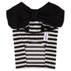 몽띠에 반려동물 리본 슬리브리스, Black, 1개