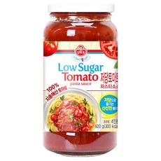 오뚜기 LIGHT&JOY 저당 토마토 파스타소스, 600g, 1개