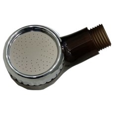 멍스터즈 반려동물 샴푸 샤워헤드 미디엄 슈퍼차지, 브라운, 1개