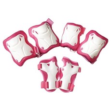 롤링스타 어린이용 스포츠보호용품 세트, 핑크, 1세트
