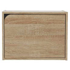 PEACHY LIFE 完美主義 Alma日式木紋單格櫃 弧門, 漂流木, 1件