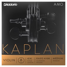 D'Addario 卡普蘭 小提琴絃 Amor 4/4M A弦 單弦