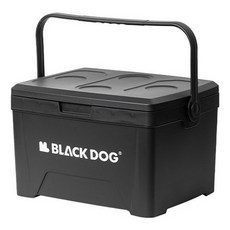 BLACK DOG 黑狗 冰島 手提保冰箱 露營保溫箱, 夜幕黑, 25L