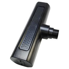 멍스터즈 반려동물 개폐식 노즐 샤워 헤드 레인댄스 노즐, 검정색, 1개