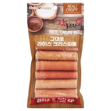 헬로도기 강아지 참좋은간식 라이스 크리스피롤, 치킨, 60g, 1개