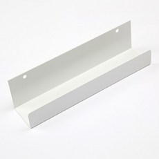 타공판닷컴 나비볼트 북선반 소 30cm, 화이트, 1개