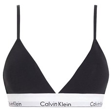 Calvin Klein 凱文克萊 underwear Lightly Lined Triangle Bralette 深V無鋼圈薄墊運動內衣/女內衣 QF8498-004