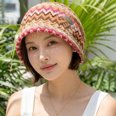 Han's Hat 女性用保護頭皮遮白髮毛線帽
