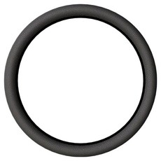 아케이바이 고급형 논슬립 자동차 핸들커버, 블랙