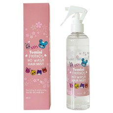 Tomini 兒童造型梳撫朋友免沖洗護髮噴霧, 1個, 250ml