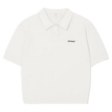COVERNAT WOMAN Polo領半版針織衫