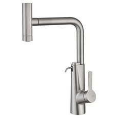 미리내 무광니켈 주방세제 디스펜서 일체형 싱크대수전, 1개