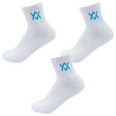 뵐클 여성용 스포츠 중목양말, 하늘, 3개