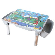 플라팜 글자블럭 풀패키지 테이블, 그레이