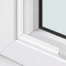 Glowlive 可裁剪防風門窗密封條 白色 4m x 3cm, 5個