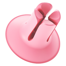 래디어스 칫솔꽂이 닥 고무 무타공 거치대, 파스텔 핑크, 1개