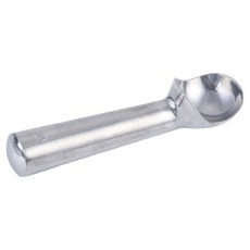 빅벅 아이스크림 스쿱 디저트 과일 미니 얼음 5.8cm, 실버, 1개