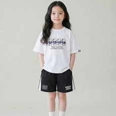 YALE KIDS 兒童Yale網眼拼色短褲 YJCCSPF23442