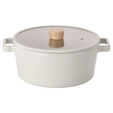 네오플램피카 인덕션 피카 양수냄비, 24cm, 화이트, 1개