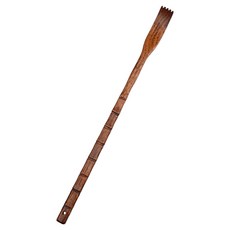 마켓피아 나무 효자손 세로형, 레드, 1개 레드, 1개