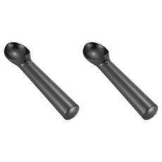 빅벅 아이스크림 스쿱 미니 디저트 과일 얼음, 블랙, 2개