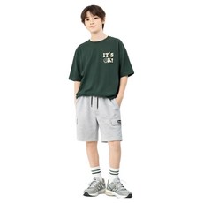 Nanajuni 兒童圓領OK Unique五分褲 + 短袖T恤套裝